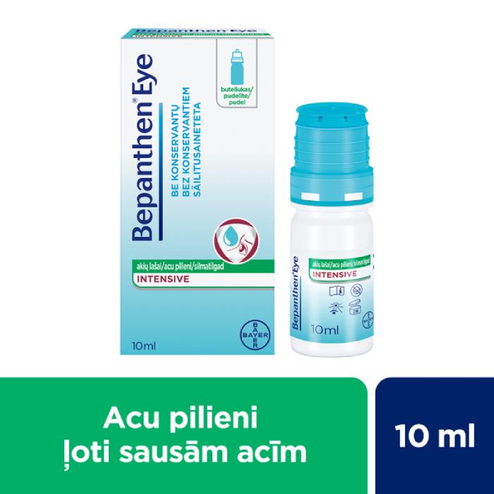 BEPANTHEN Eye Intensive acu pilieni 10ml