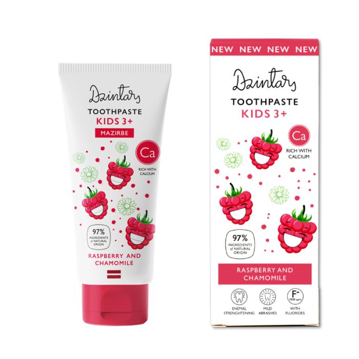 DZINTARS Mazirbe zobu pasta bērniem 3+ gadi 50 ml