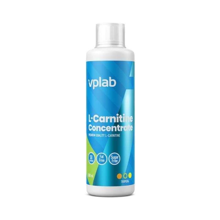 VPLAB L-Carnitine Concentrate Tropical Fruit šķidrums 500ml