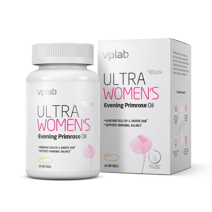 VPLAB Ultra Womens Naktssveces eļļa mīkstās kapsulas N60