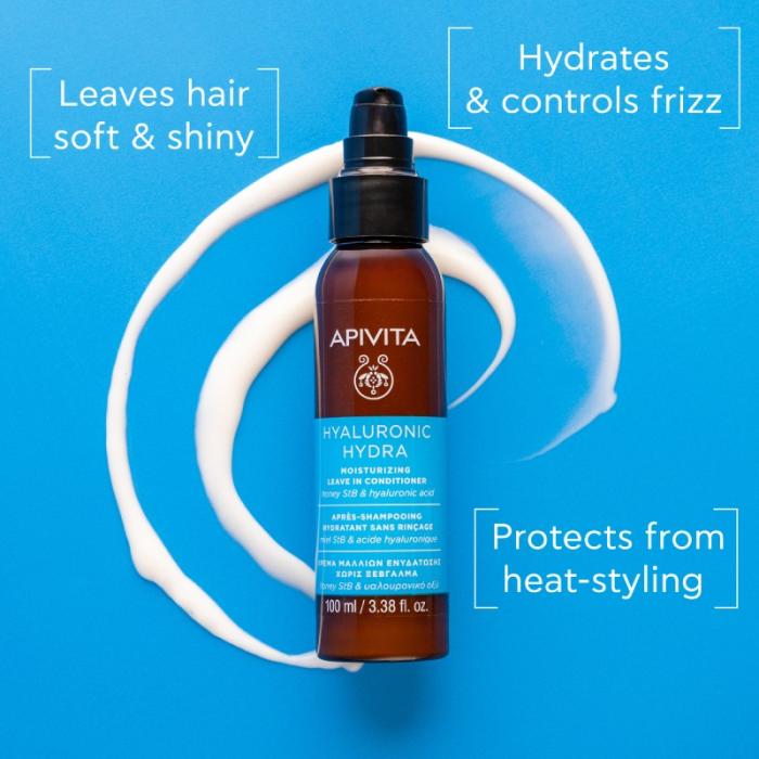 APIVITA Hyaluronic Hydra neizskalojams matu kondicionieris 100ml