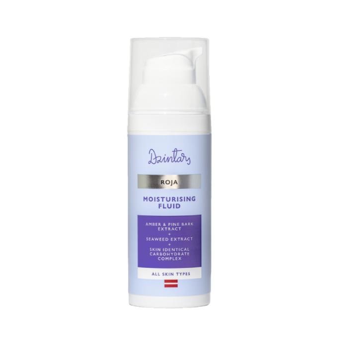 DZINTARS Roja mitrinošs fluīds 50 ml