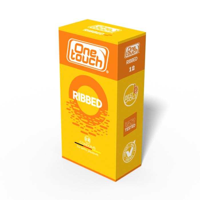 ONE TOUCH Ribbed prezervatīvi N12