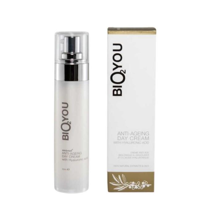 BIO2YOU Dabīgs Anti-Ageing dienas krēms ar hialuronskābi 50 ml