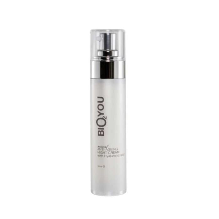 BIO2YOU Dabīgs Anti-Ageing nakts krēms ar hialuronskābi 50 ml