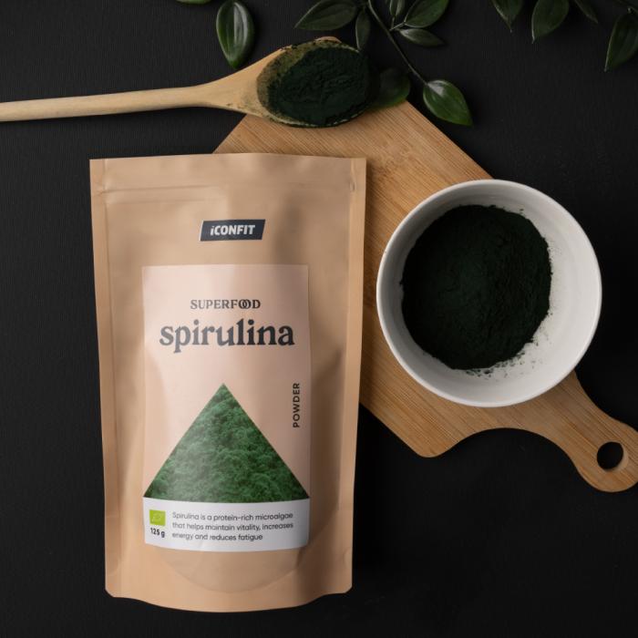 ICONFIT Organiskais Spirulīna pulveris 125g