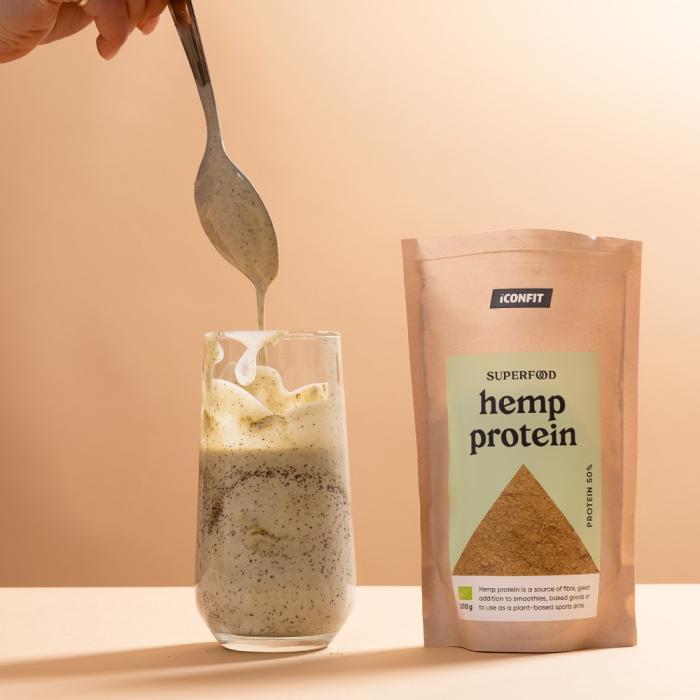 ICONFIT Organiskās kaņepju sēklas 200g