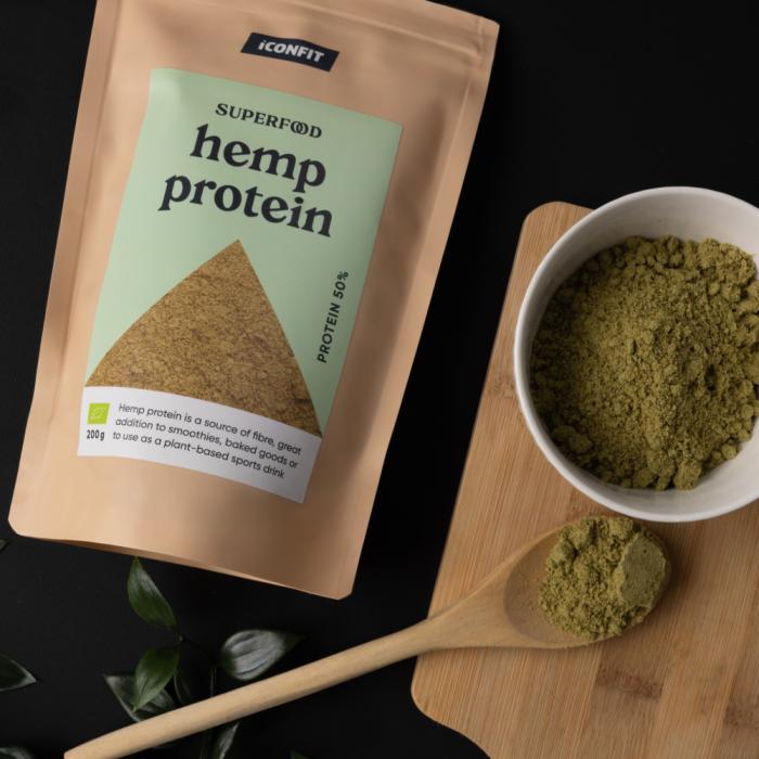 ICONFIT Organiskās kaņepju sēklas 200g