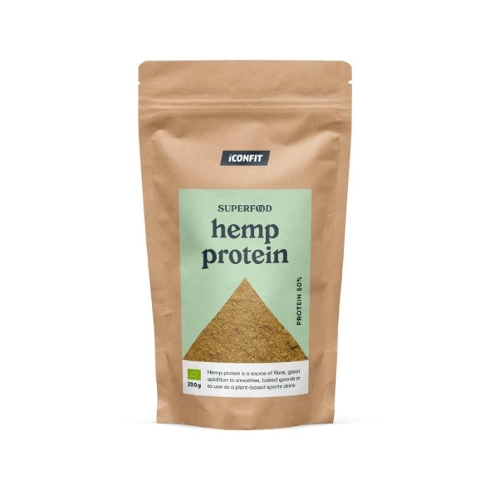 ICONFIT Organiskais kaņepju proteīns 50% 200g