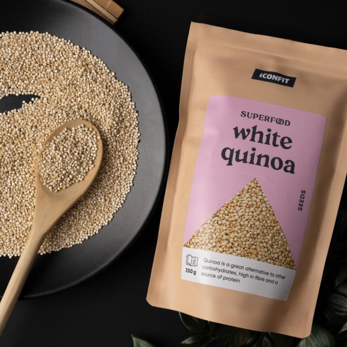 ICONFIT Baltās kvinojas sēklas 350g