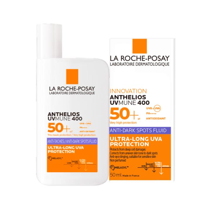 LA ROCHE-POSAY Anthelios SPF50+ fluīds pret pigmentācijas plankumiem 50ml