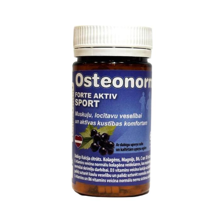 OSTEONORM Forte Aktiv Sport tabletes N60