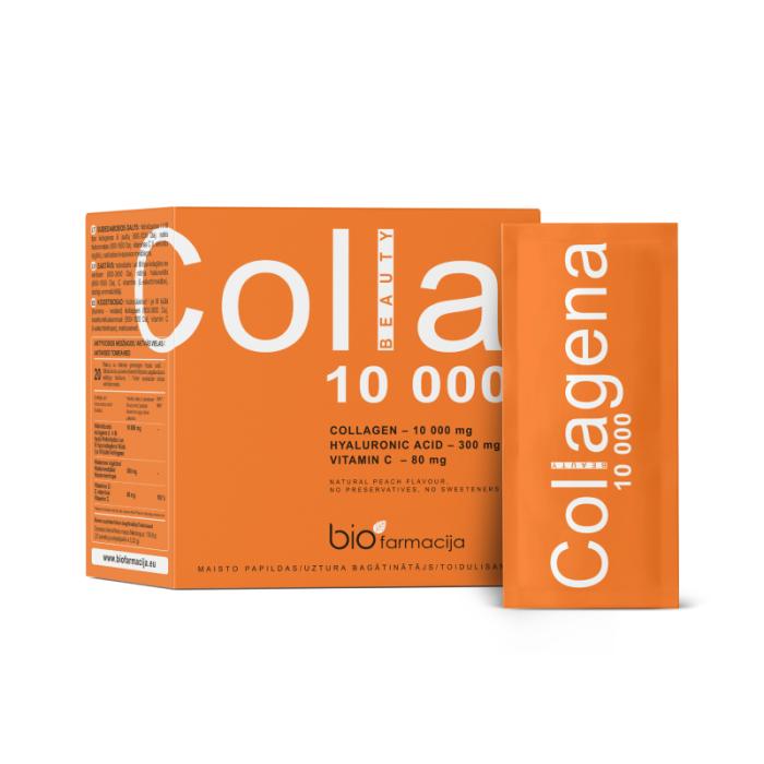 BIOFARMACIJA Collagena Beauty 10 000 pulveris N20