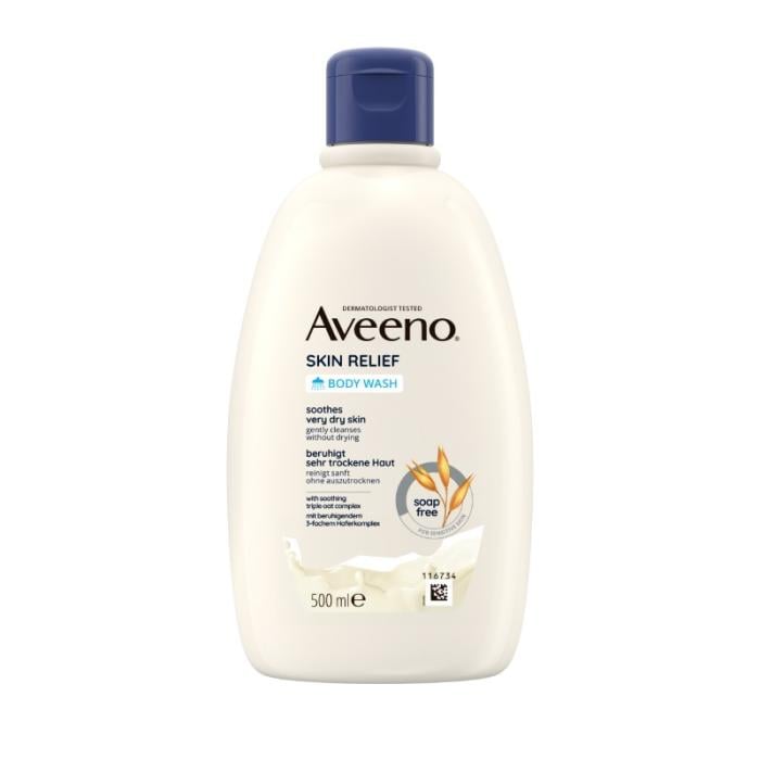 AVEENO Skin Relief mitrinošs ķermeņa mazgāšanas līdzeklis bez smaržas 500ml