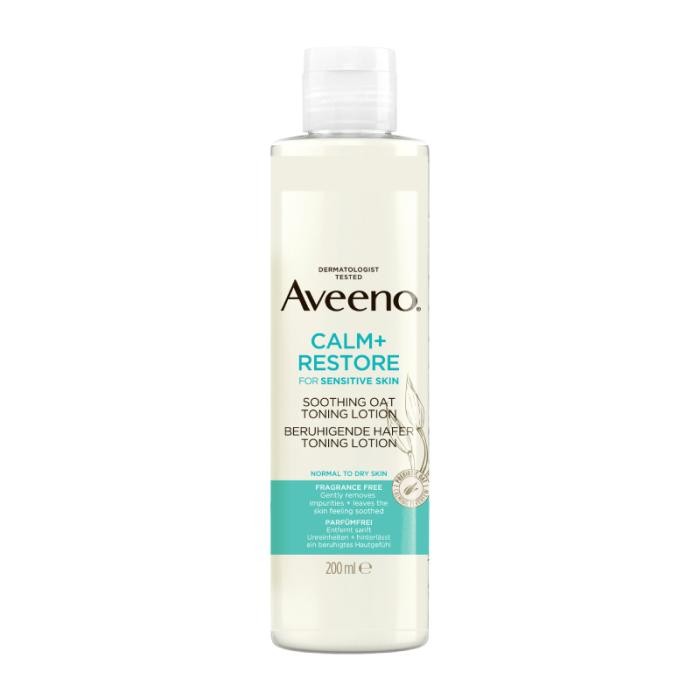 AVEENO Calm+Restore nomierinošs tonizējošais losjons ar auzām 200ml