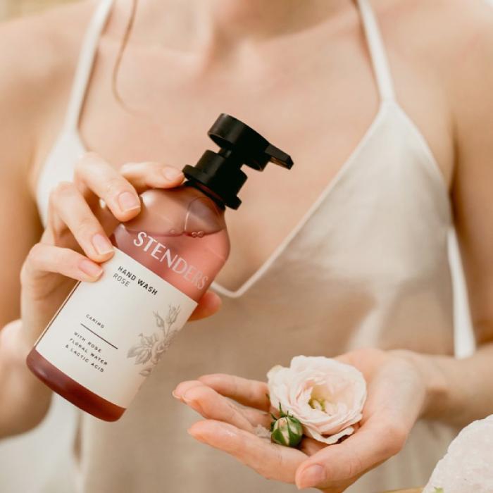 STENDERS Roze šķidrās ziepes  245 ml