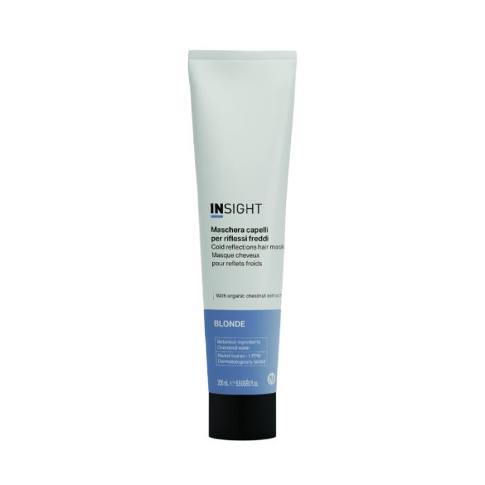 INSIGHT Blonde Cold Reflections matu maska 200 ml