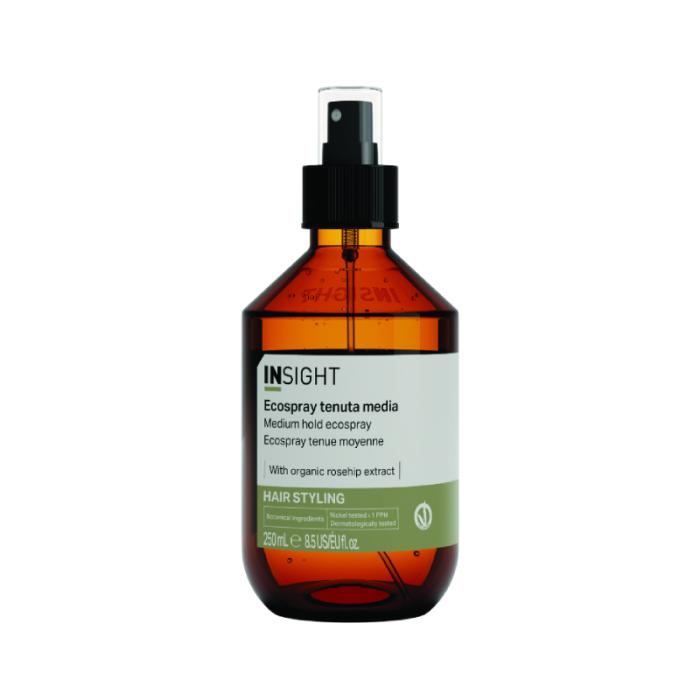 INSIGHT Hair Styling vidējas fiksācijas ekolaka 250 ml