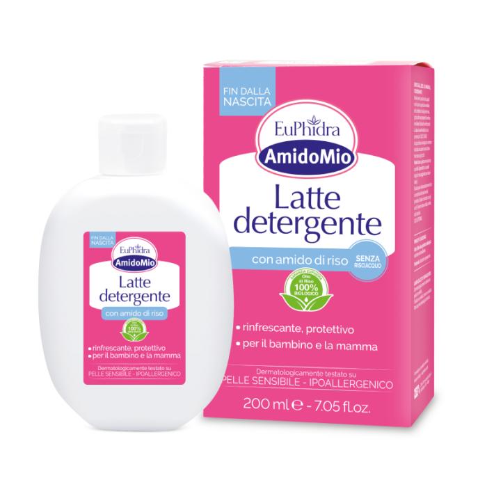 AMIDOMIO attīrošs ādas pieniņš bez noskalošanas 200 ml