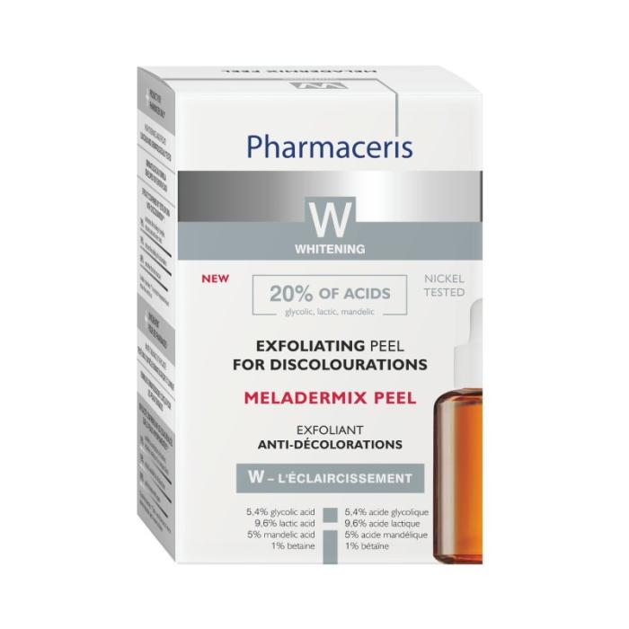 PHARMACERIS W Meladermix Peel pīlings pigmentācijas plankumiem 30ml