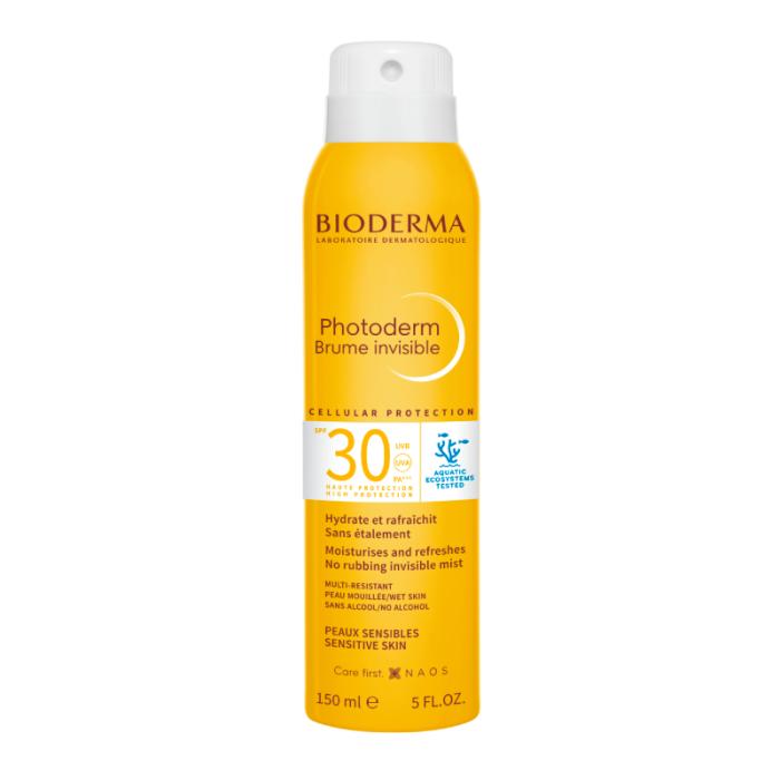 BIODERMA Photoderm Brume Invisible SPF30 saules aizsargsprejs 150ml