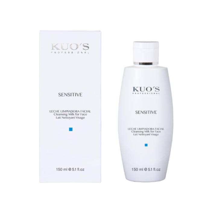 KUO'S Sensitive attīrošs sejas pieniņš 150ml