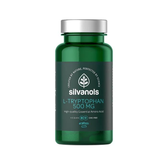 SILVANOLS L-Tryptophan 500 mg kapsulas N60