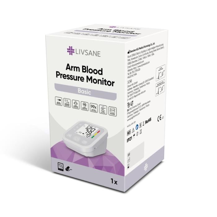 LIVSANE Basic rokas asinsspiediena mērītājs N1