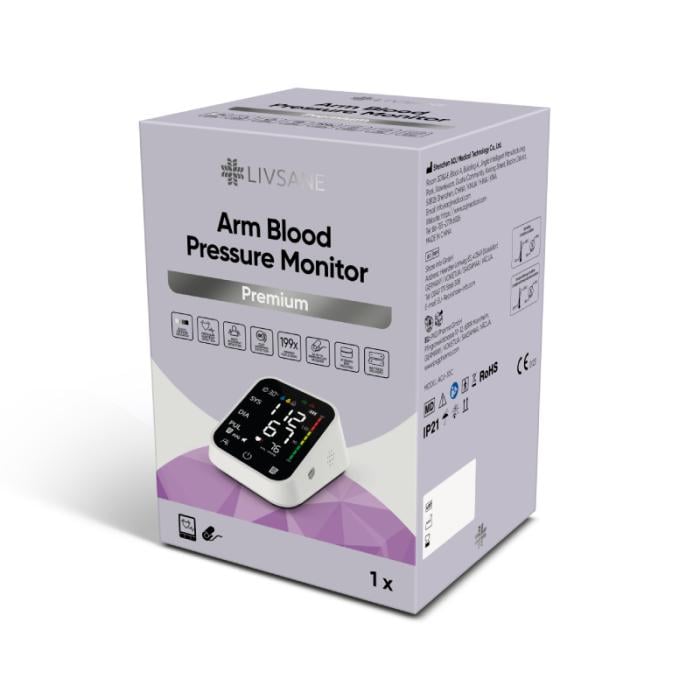 LIVSANE Premium rokas asinsspiediena mērītājs N1