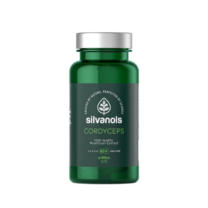 SILVANOLS Cordyceps kapsulas N60