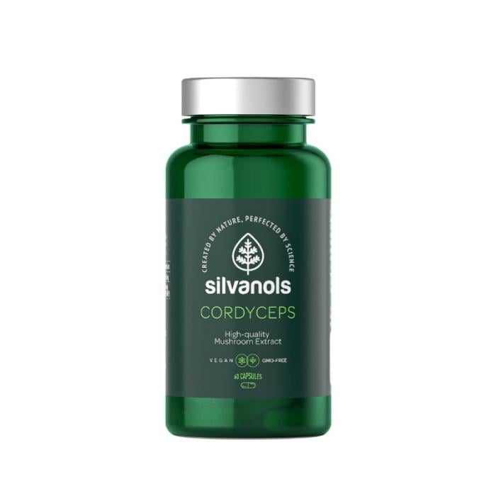 SILVANOLS Cordyceps kapsulas N60