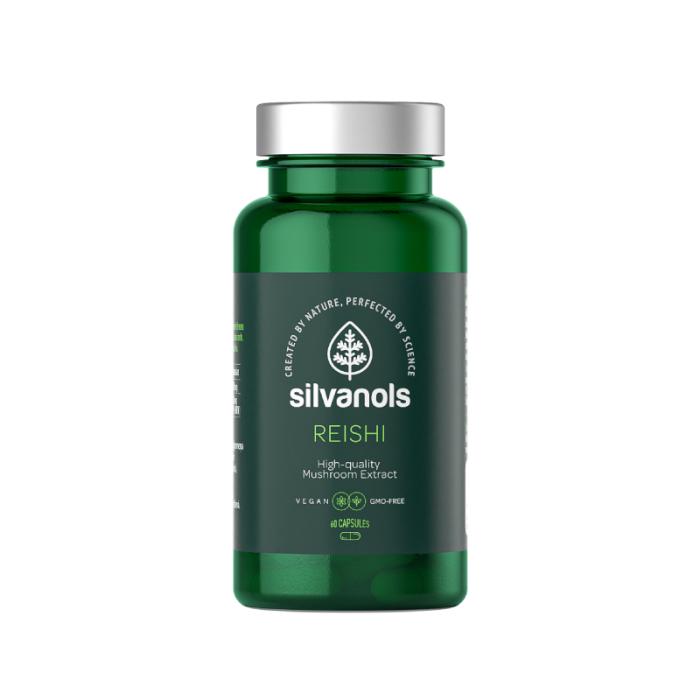 SILVANOLS Reishi kapsulas N60
