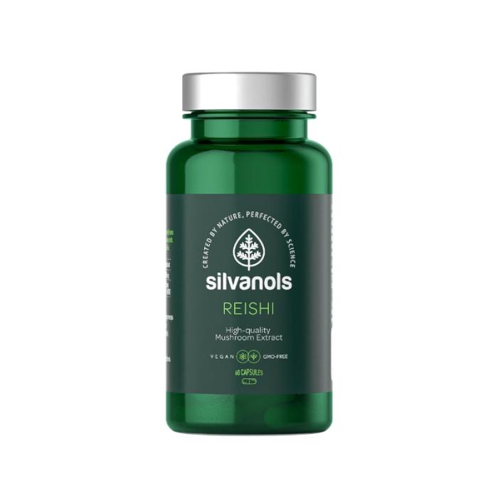 SILVANOLS Reishi kapsulas N60