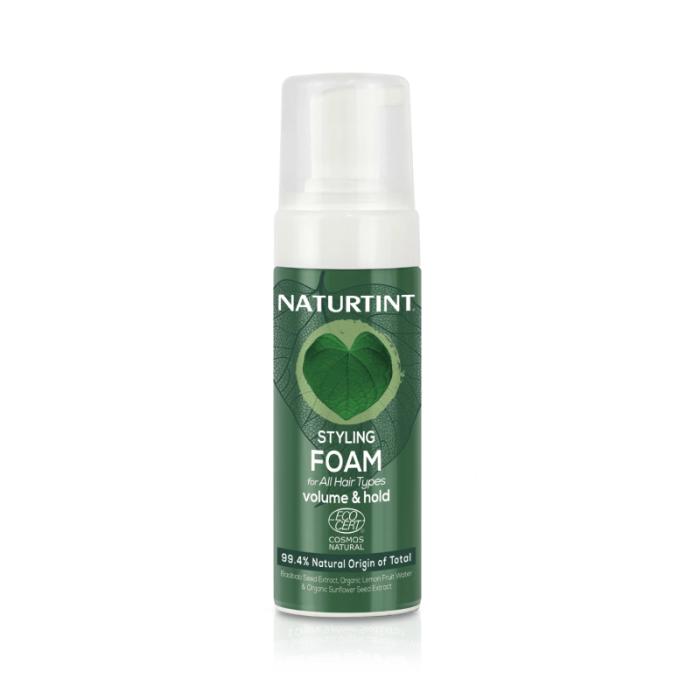 NATURTINT apjomu piešķirošas un fiksējošas matu putas 125ml