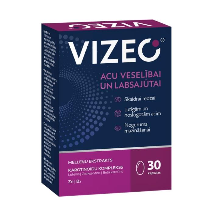 VIZEO kapsulas N30