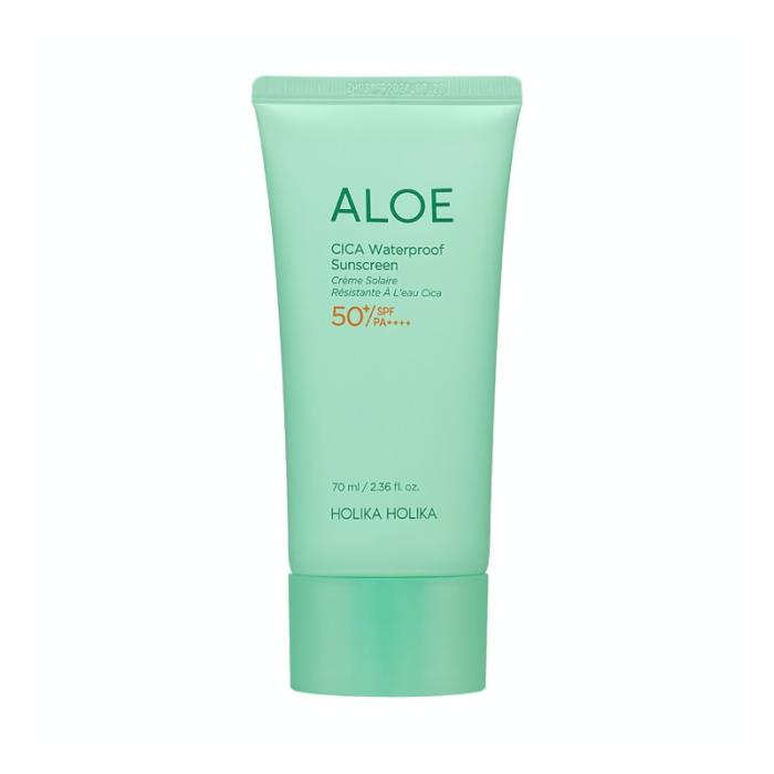 HOLIKA HOLIKA Aloe Cica SPF50+ ūdensnoturīgs saules aizsargkrēms 70ml