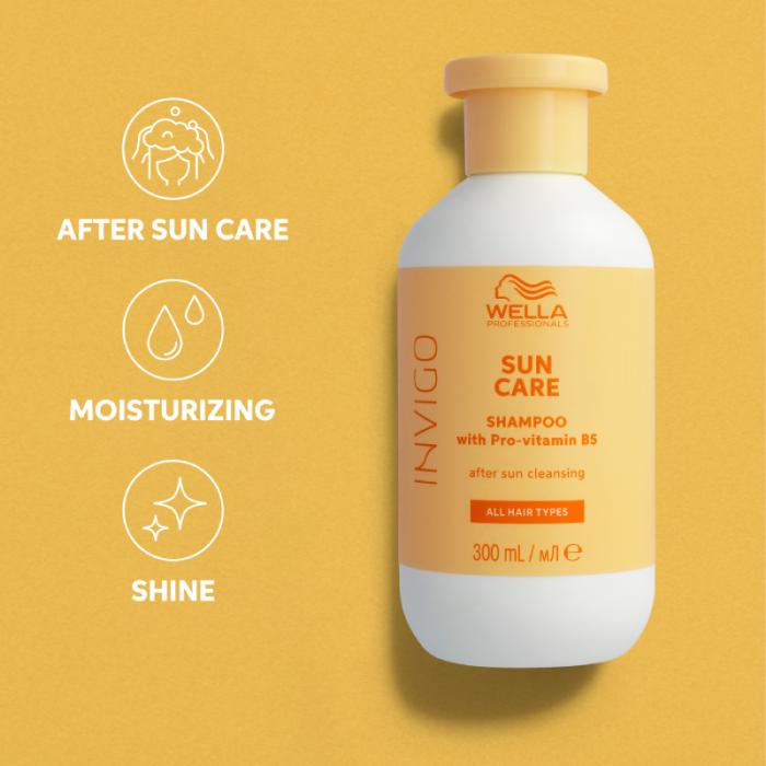 Wella Professionals Invigo Sun Care attīrošs šampūns pēc saules iedarbības 300ml