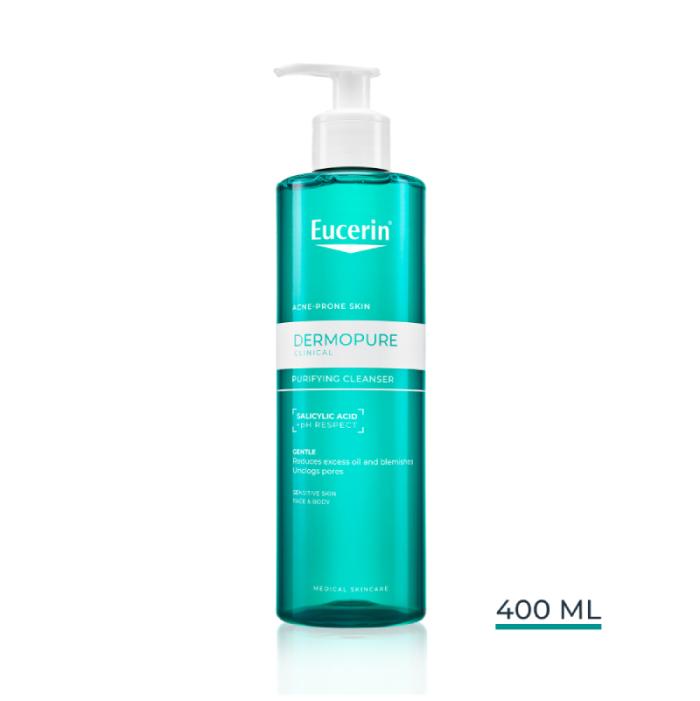 EUCERIN DermoPure Clinical attīrošā želeja 400 ml