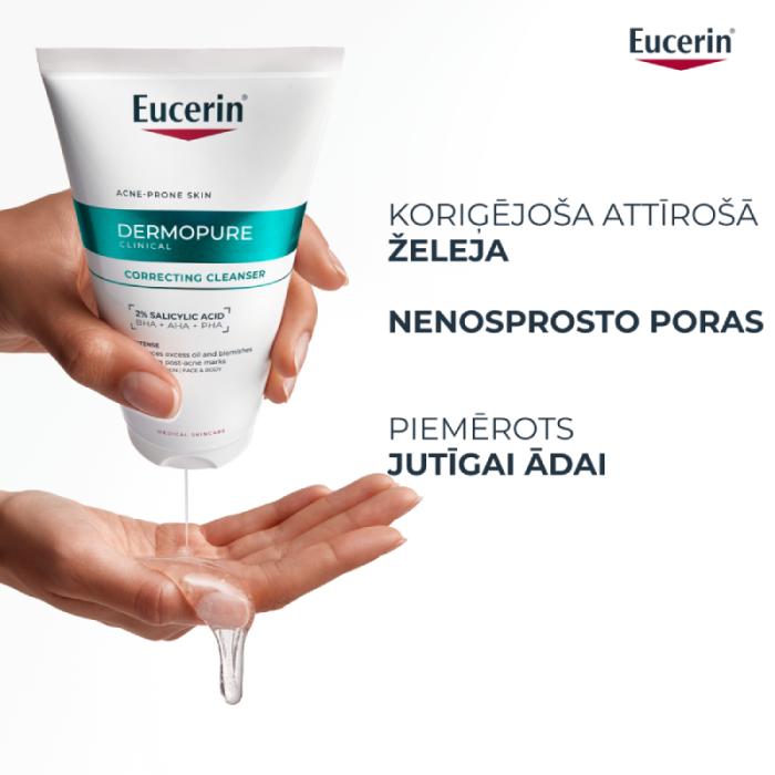 EUCERIN DermoPure Clinical koriģējoša attīrošā želeja 150 ml