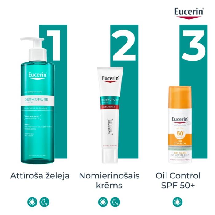 EUCERIN DermoPure Clinical nomierinošs krēms 40 ml