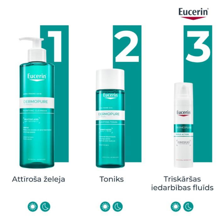 EUCERIN DermoPure Clinical attīrošais toniks 200 ml