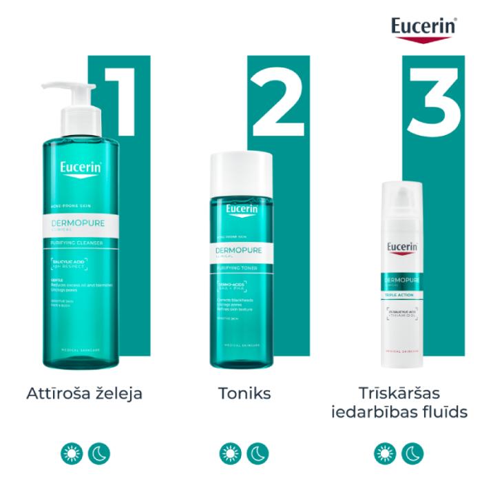 EUCERIN DermoPure Clinical attīrošais toniks 200 ml