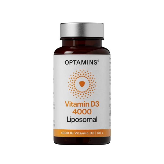 OPTAMINS D vitamīns Liposomal 4000SV kapsulas N60