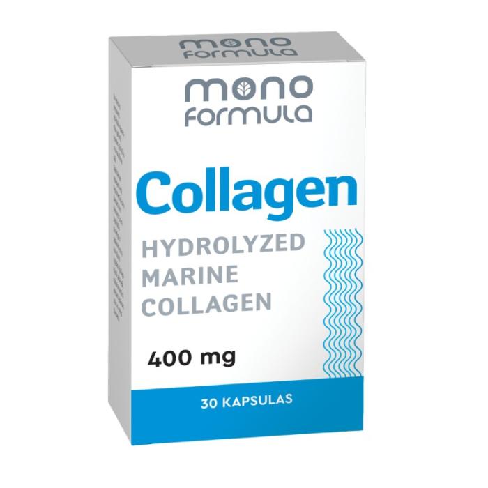 MONO FORMULA Collagen 400mg kapsulas N30
