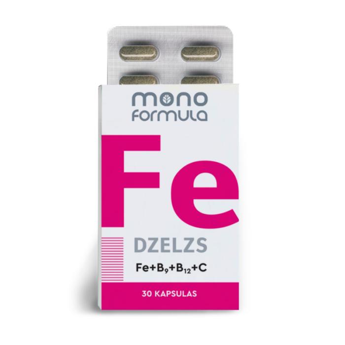 MONO FORMULA Dzelzs kapsulas N30
