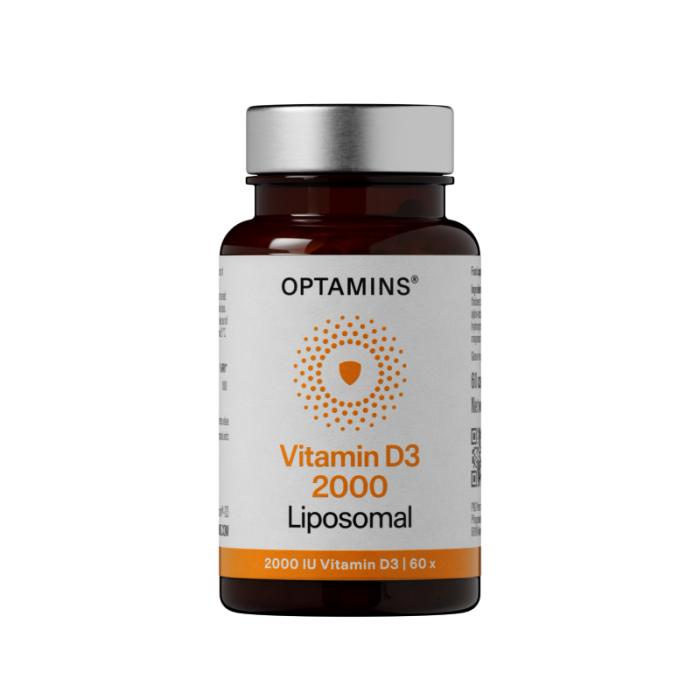 OPTAMINS D vitamīns Liposomal 2000SV kapsulas N60
