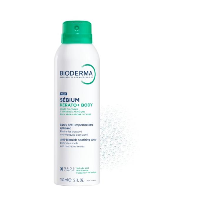 BIODERMA Sebium Kerato+ Body izsmidzināmais līdzeklis 150 ml