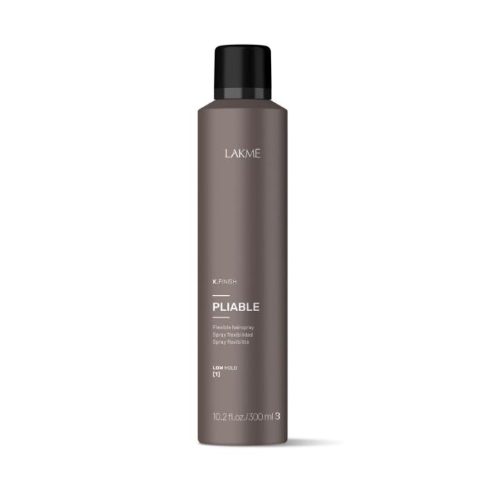 LAKMĒ K.Finish Pliable elastīgas fiksācijas matu laka 300 ml