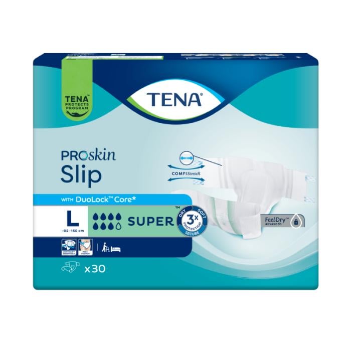 TENA Slip Super autiņbiksītes L N30