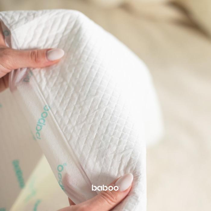 BABOO AirComfort vienreizlietojamie pārtinamie paliktņi 60×60 cm N20